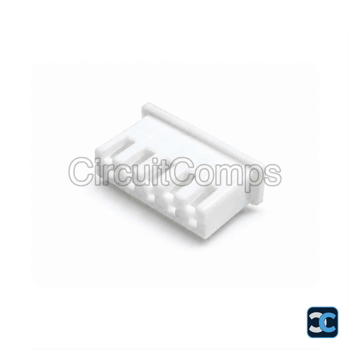 5-Pin JST XH 2.54mm Female Housing Connector – Wire-to-Board