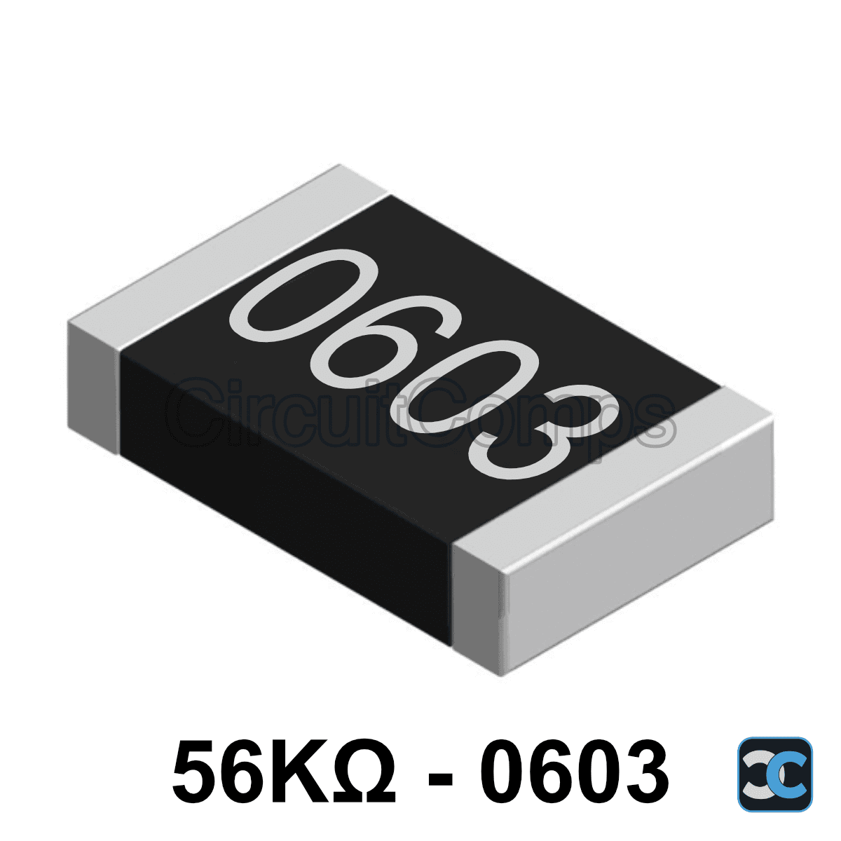 56K ohm 0603 1% SMD Resistor 56K 0.125W (1/8W)