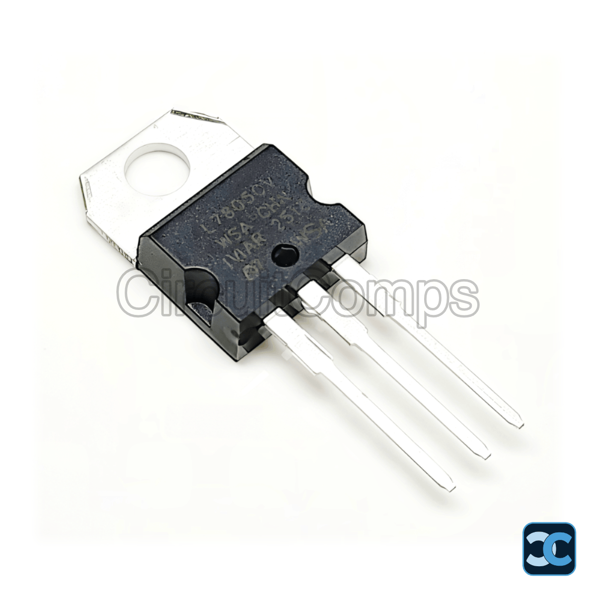 5V 1A Fixed Linear Voltage Regulator TO-220 Through Hole 7805