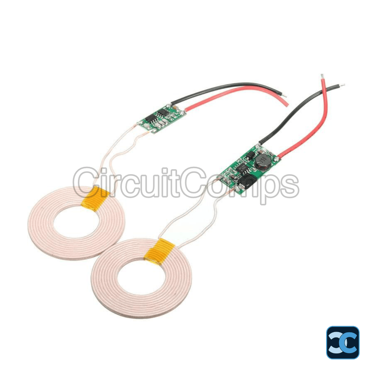5V 2A Wireless Power Supply Transmitter Receiver Charging Coil Module