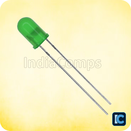 5mm Green LED – Diffused