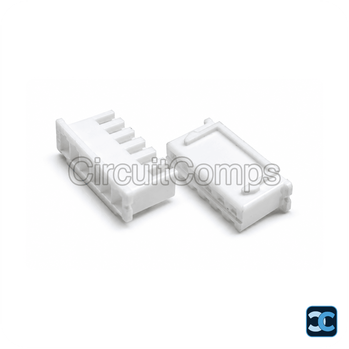 6-Pin JST XH 2.54mm Female Housing Connector Wire-to-Board
