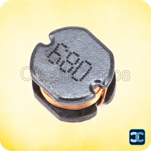 68uH (680) 5mm SMD Power Inductor – Compact Ferrite Coil