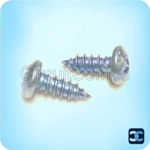 6mm x 9.5mm Phillips Pan Head Self Tapping Screw Zinc Plated