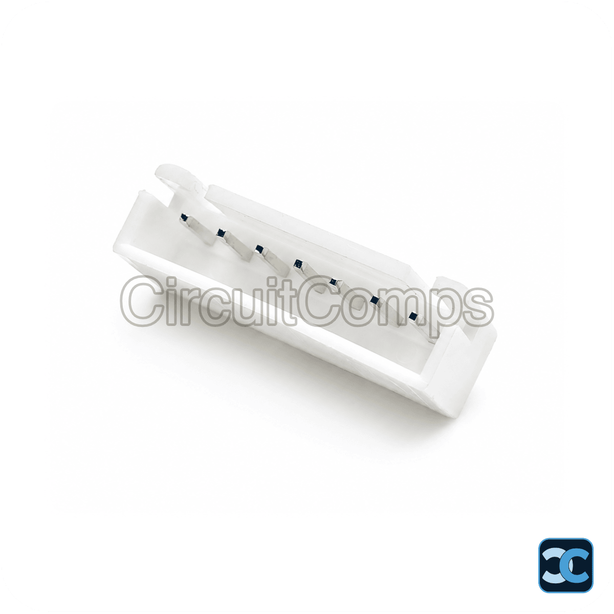 7-Pin JST XH 2.54mm Top Entry Vertical Header – PCB Mount Through-Hole