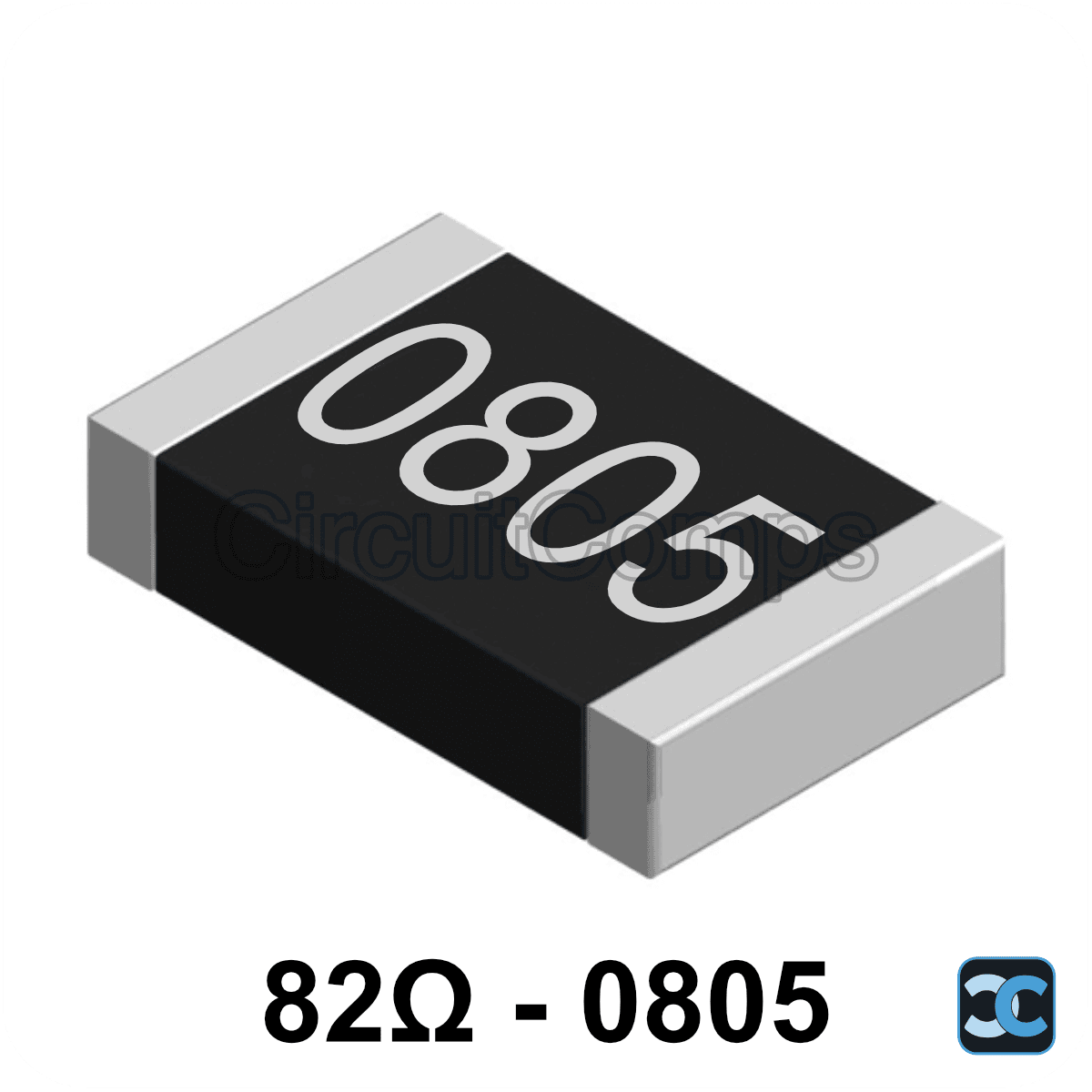 82 ohm 0805 1% SMD Resistor 82R 0.125W (1/8W)