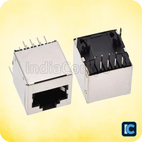 8P8C RJ45 5224 Ethernet Modular Socket Vertical Connector