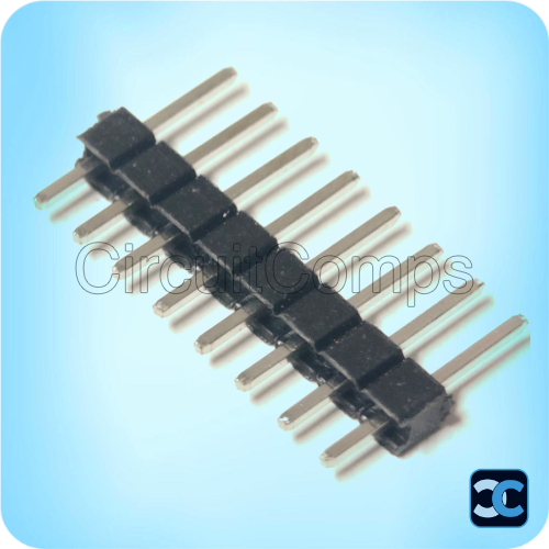 2.54mm 8x1 Male Straight Header Strip