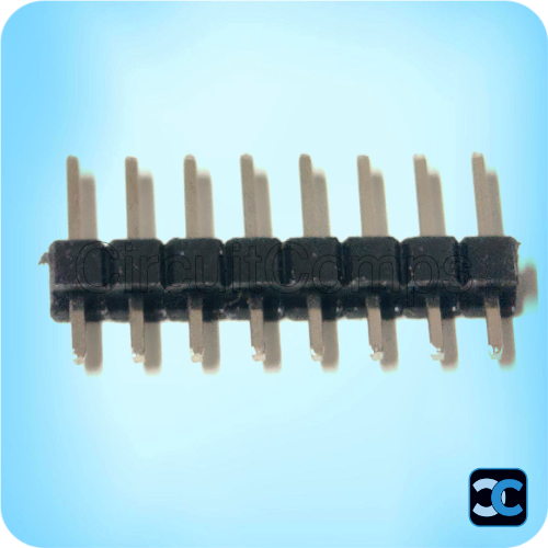 2.54mm 8x1 Male Straight Header Strip