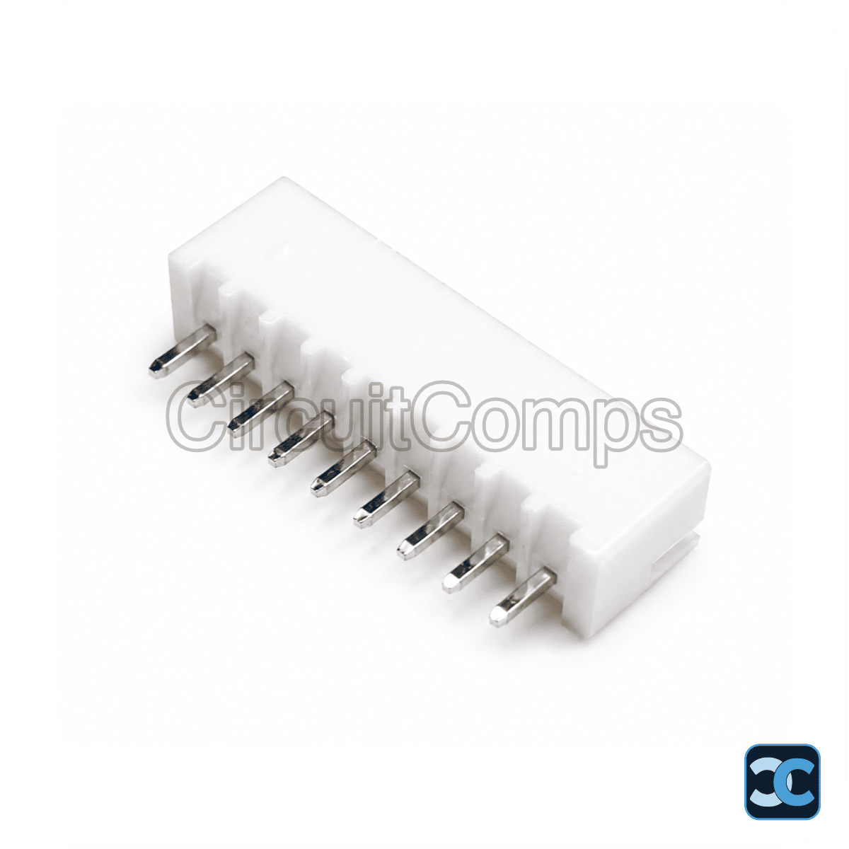 9-Pin JST XH 2.54mm Top Entry Vertical Header – PCB Mount Through-Hole