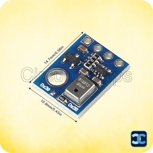 AHT10 Digital Temperature & Humidity Sensor Module – High Precision I2C Sensor for Arduino