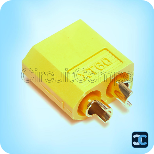 Amass XT60 Male Connector XT60-M.G.Y 35A 500V Battery Plug