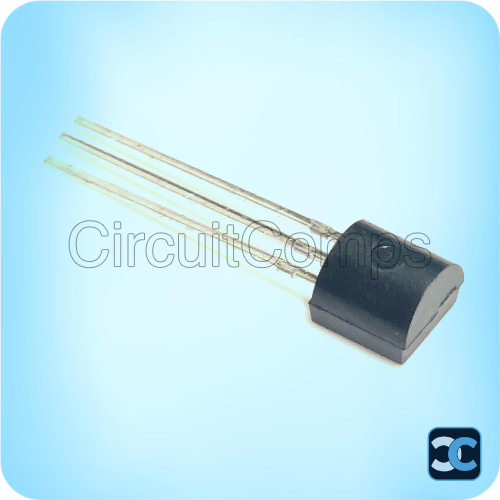 BC557B PNP Transistor 50V 100mA TO-92 CDIL
