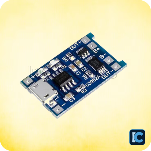 TP4056 1A Li-ion lithium Battery Charging Module With Current Protection – micro USB
