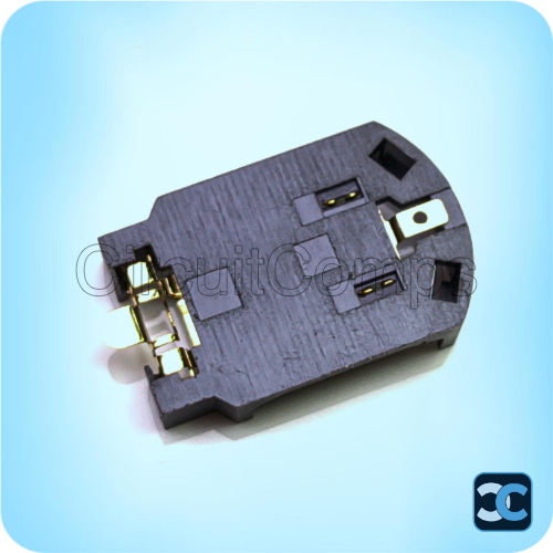 CR2032 Plastic Battery Holder | BS-2032-8 C5MM SMT Button Cell Connector