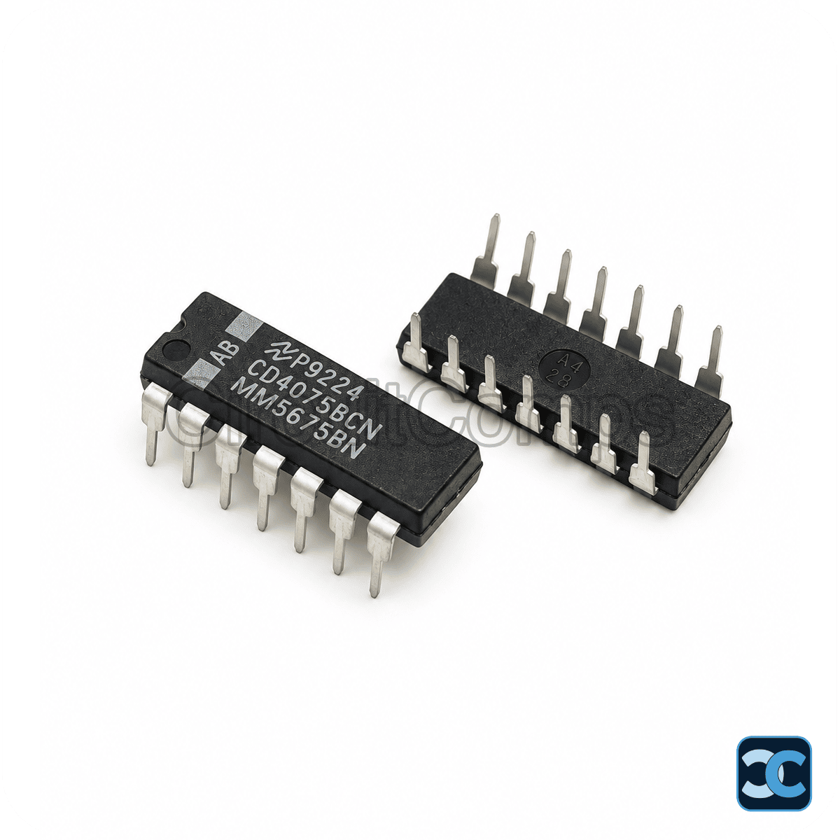 CD4075BCN Triple 3-Input OR Gate CMOS Logic IC DIP-14 Through Hole