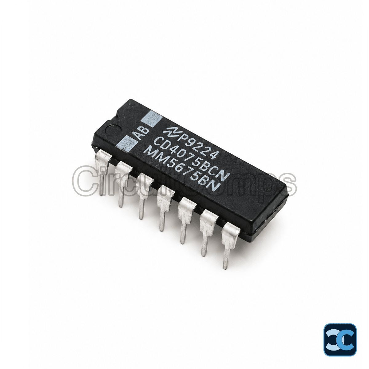 CD4075BCN Triple 3-Input OR Gate CMOS Logic IC DIP-14 Through Hole