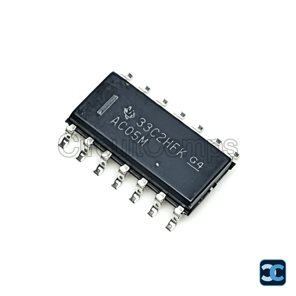 CD74AC05M96 Hex Inverter Logic IC Open Drain SOIC-14 SMD Texas Instruments