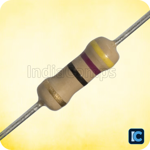 47 Ohm 2W Carbon Film Resistor – 5% Tolerance (High Quality)