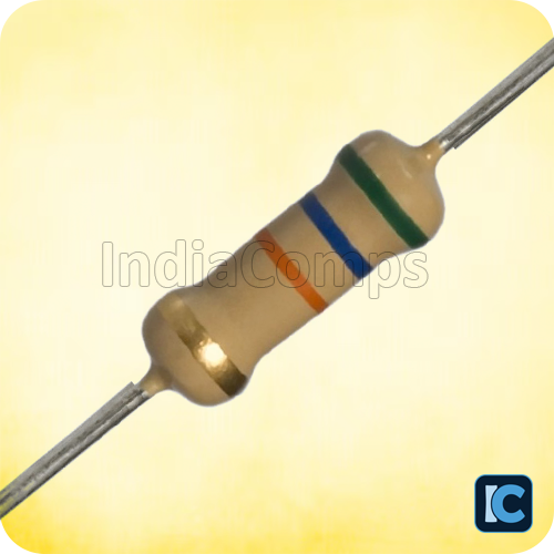 56K Ohm 1W Carbon Film Resistor – 5% Tolerance (High Quality)