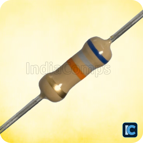 68K Ohm 1W Carbon Film Resistor – 5% Tolerance (High Quality)