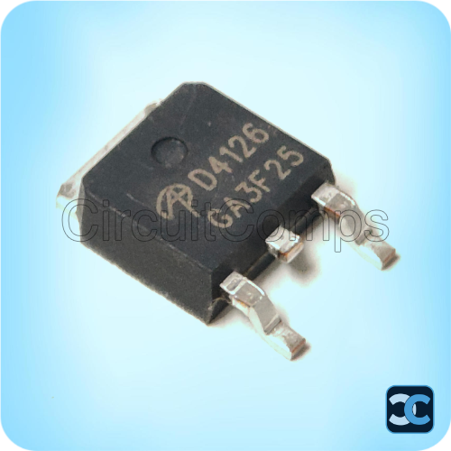 AOD4126 N-Channel MOSFET – 43A 100V Power Switch – TO-252 (DPAK)