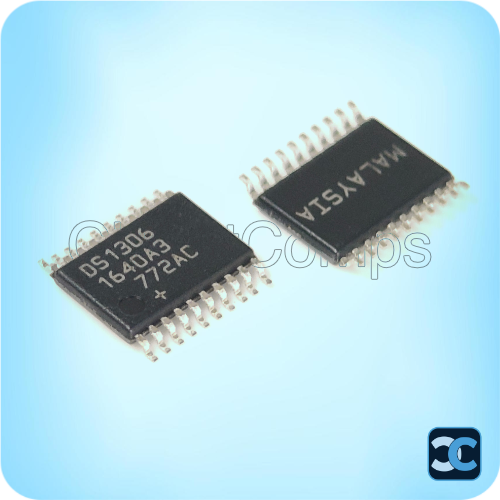 DS1306E+ Real Time Clock RTC IC TSSOP-20 SPI Interface – Circuitcomps