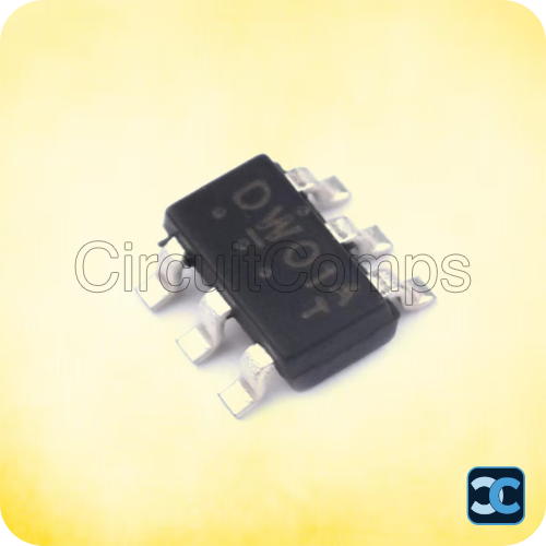 DW01A Lithium Battery Protection IC | SOT23-6 Single-Cell Li-ion Protection
