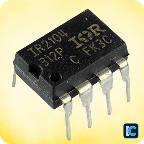 IR2104 Half Bridge Driver IC – DIP-8 – 600V High-Speed Gate Driver