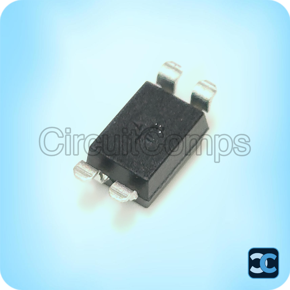 EL817C Optocoupler – SOP-4 Phototransistor Output, 5kV Isolation – Everlight