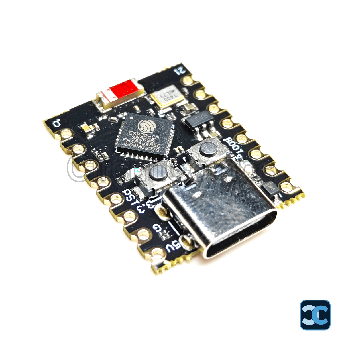 ESP32-C3 Development Board with Unsoldered Berg Pins USB Type C WiFi Bluetooth 5.0