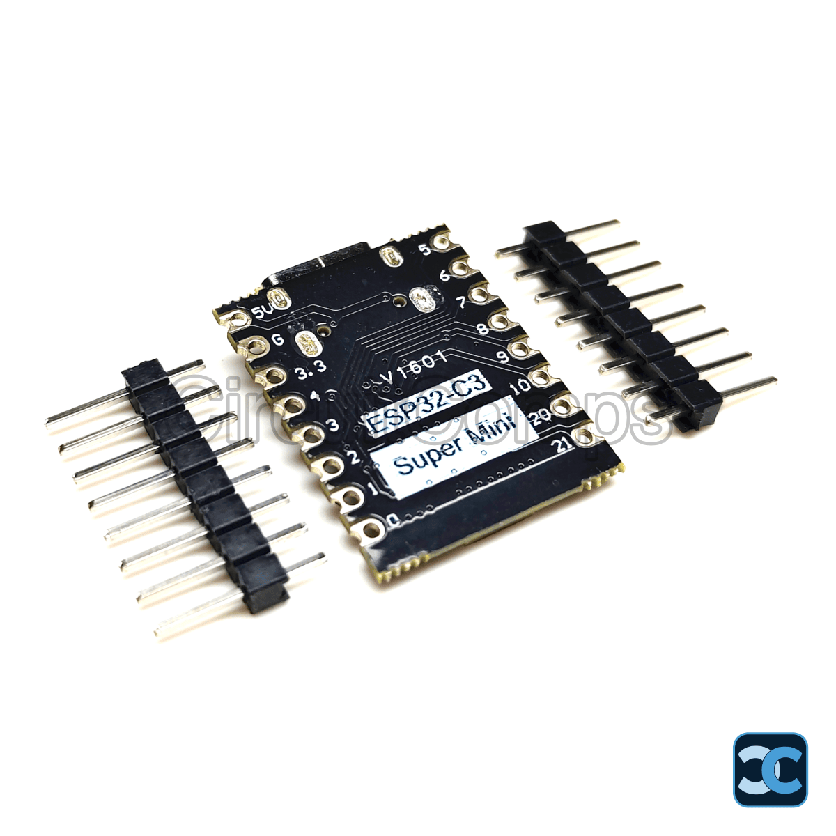 ESP32-C3 Development Board with Unsoldered Berg Pins USB Type C WiFi Bluetooth 5.0