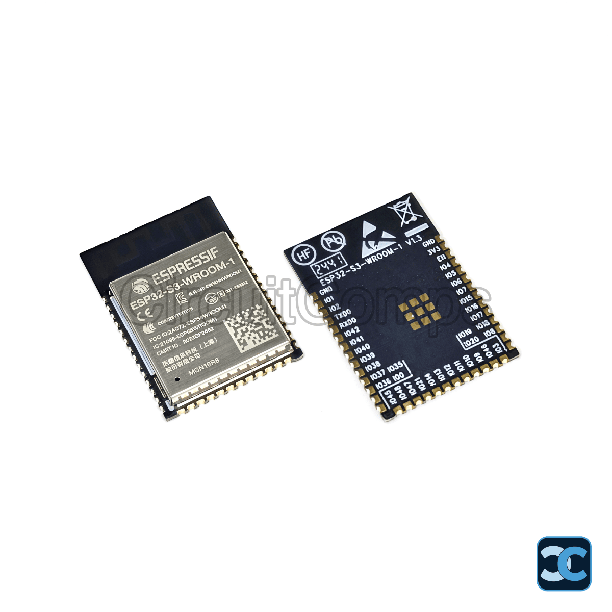 ESP32-S3-WROOM-1 N16R8 Wi-Fi + Bluetooth 5 LE MCU Module - Espressif