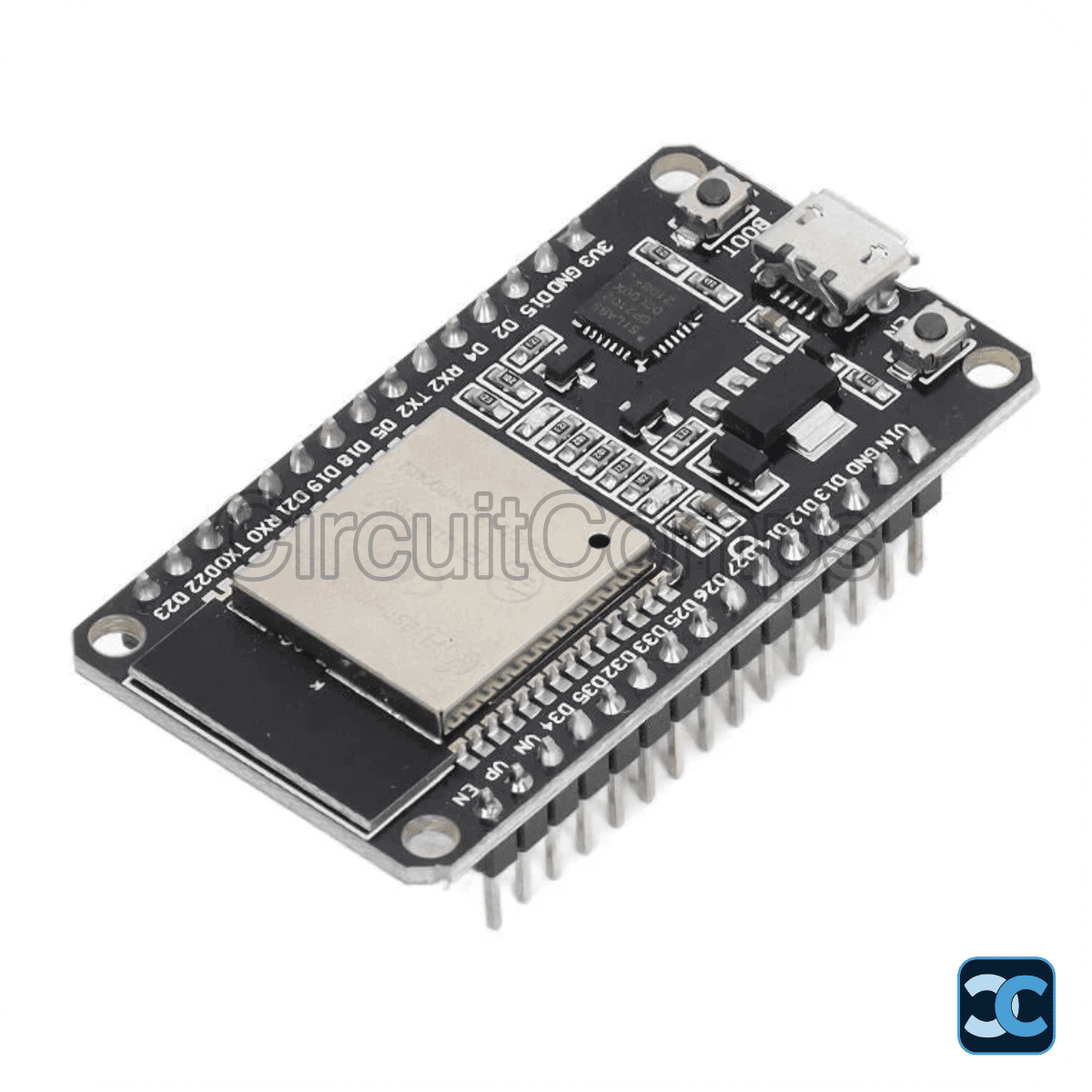 ESP32 WROOM WiFi + Bluetooth Module – 30 Pin