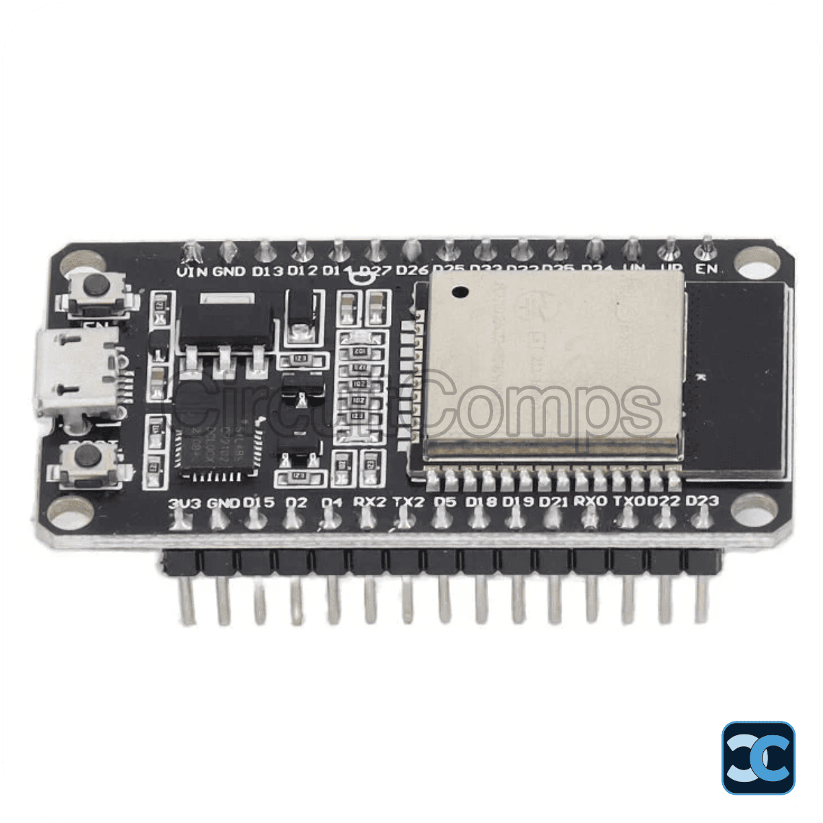 ESP32 WROOM WiFi + Bluetooth Module – 30 Pin