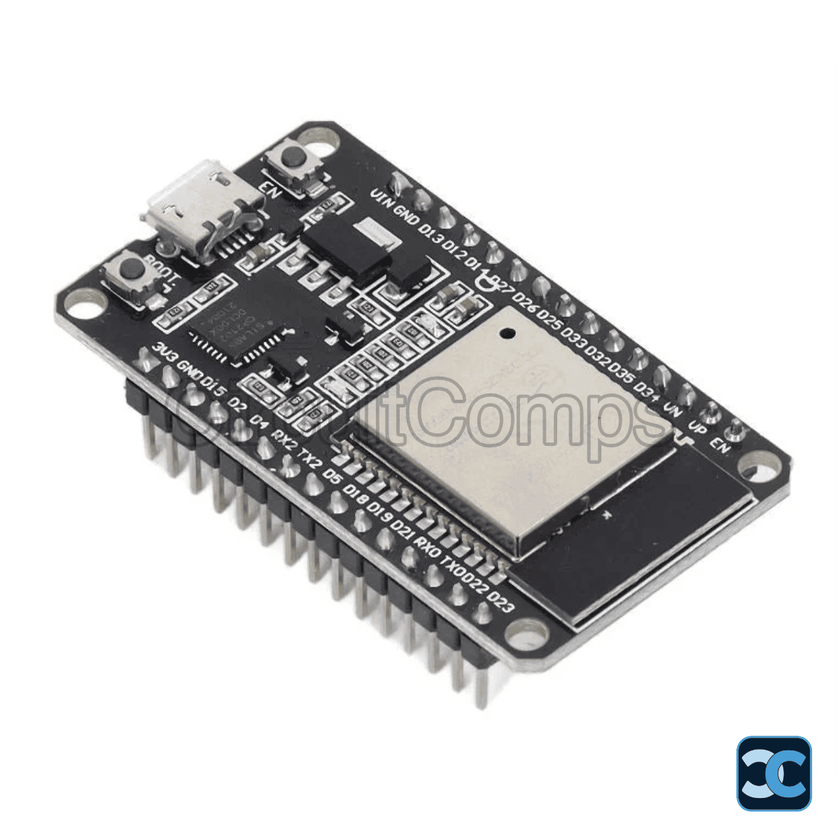 ESP32 WROOM WiFi + Bluetooth Module – 30 Pin