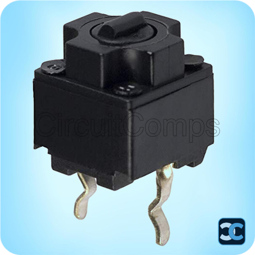 Panasonic EVQP0E07K Tactile Switch 6.2x6.2mm Through Hole 0.74N