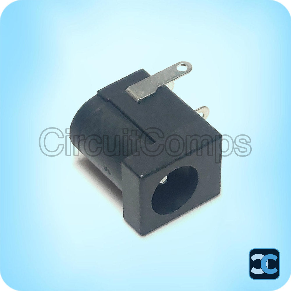 5.5 x 2.1mm Female DC Power Jack – 5-Pin PCB Mount, DC 30V 3A