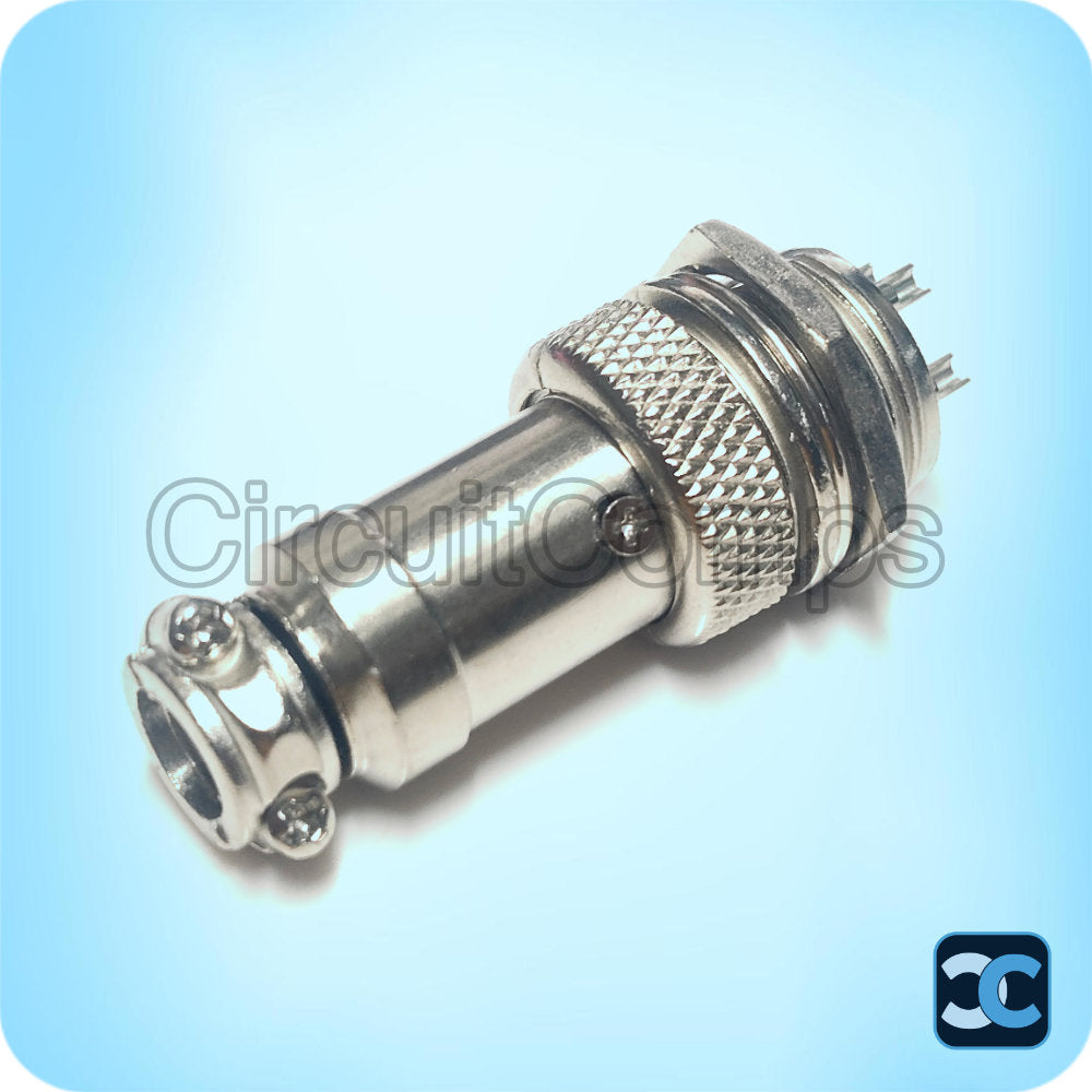 GX16 5 Pin Aviation Connector Male Female Panel Mount 5A 250V