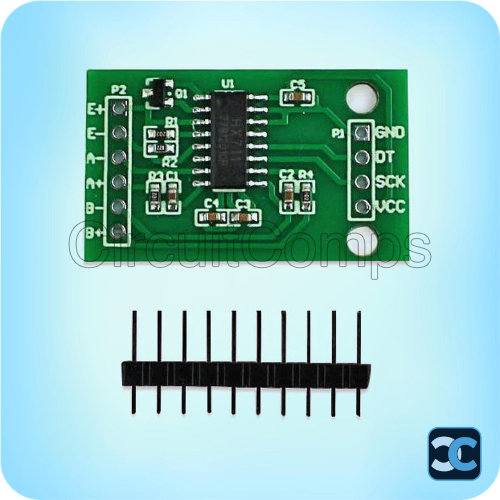 HX711 Weighing Dual-Channel 24-Bit Precision A/D Pressure Sensor Module