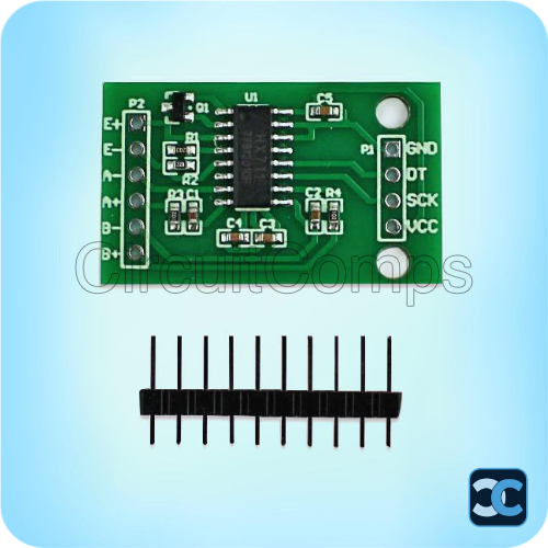 HX711 Weighing Dual-Channel 24-Bit Precision A/D Pressure Sensor Module