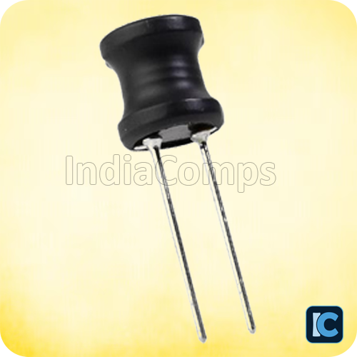 100µH (101) Radial Ferrite Choke Inductor – 101K Code (7mm)
