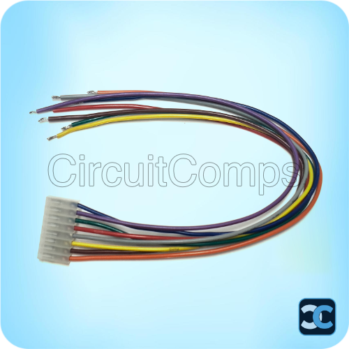 8 Pin Connector 3.96mm Female with 30cm Wire KK396 Type