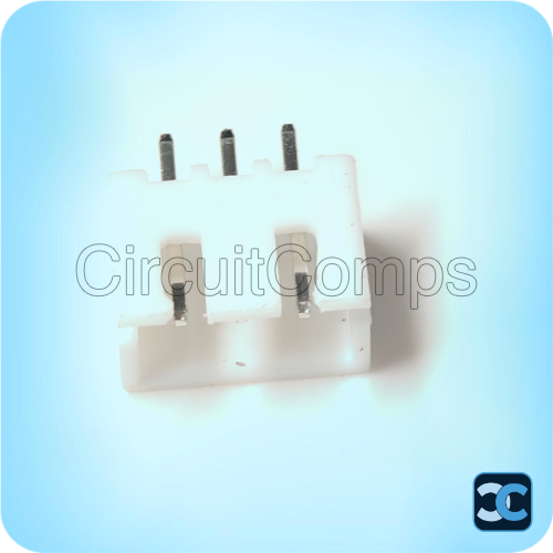 3 Pin JST XH Male Straight Connector 2.54mm Pitch 2515
