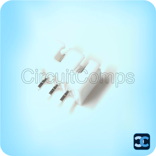 3 Pin JST XH Male Straight Connector 2.54mm Pitch 2515