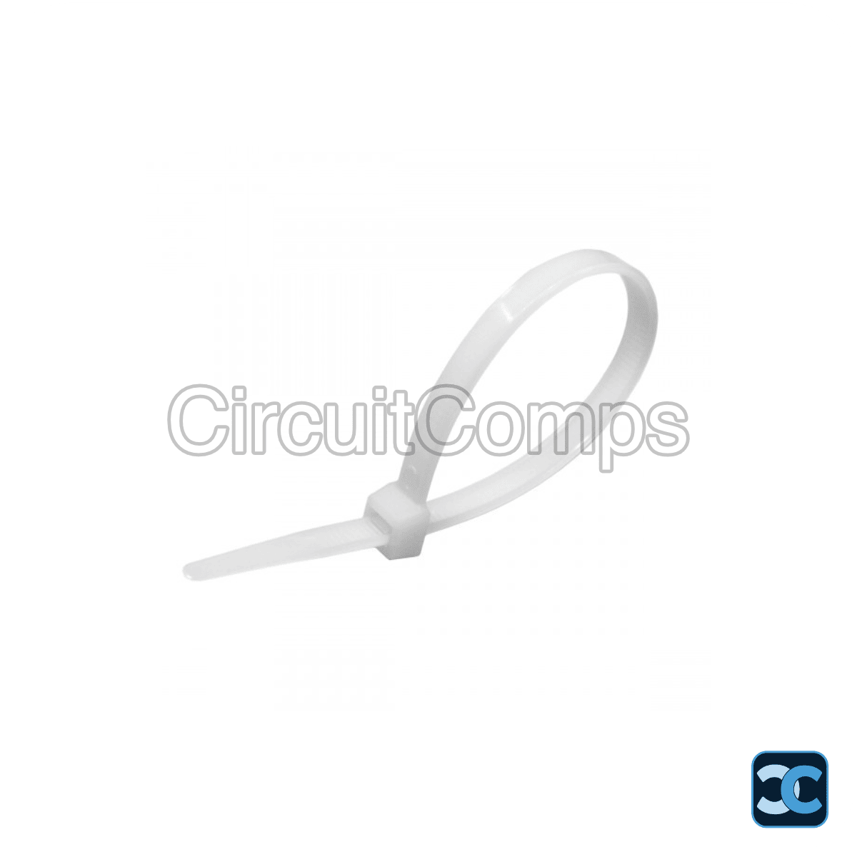 Jigo JG 100 x 2.5 Nylon Self-Locking Cable Tie 100mm 8kg Tensile Strength
