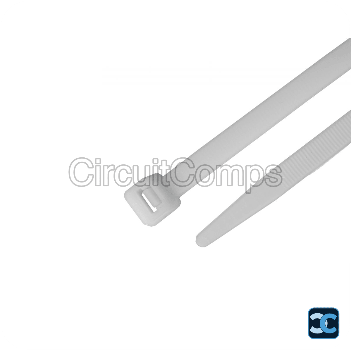Jigo JG 100 x 2.5 Nylon Self-Locking Cable Tie 100mm 8kg Tensile Strength