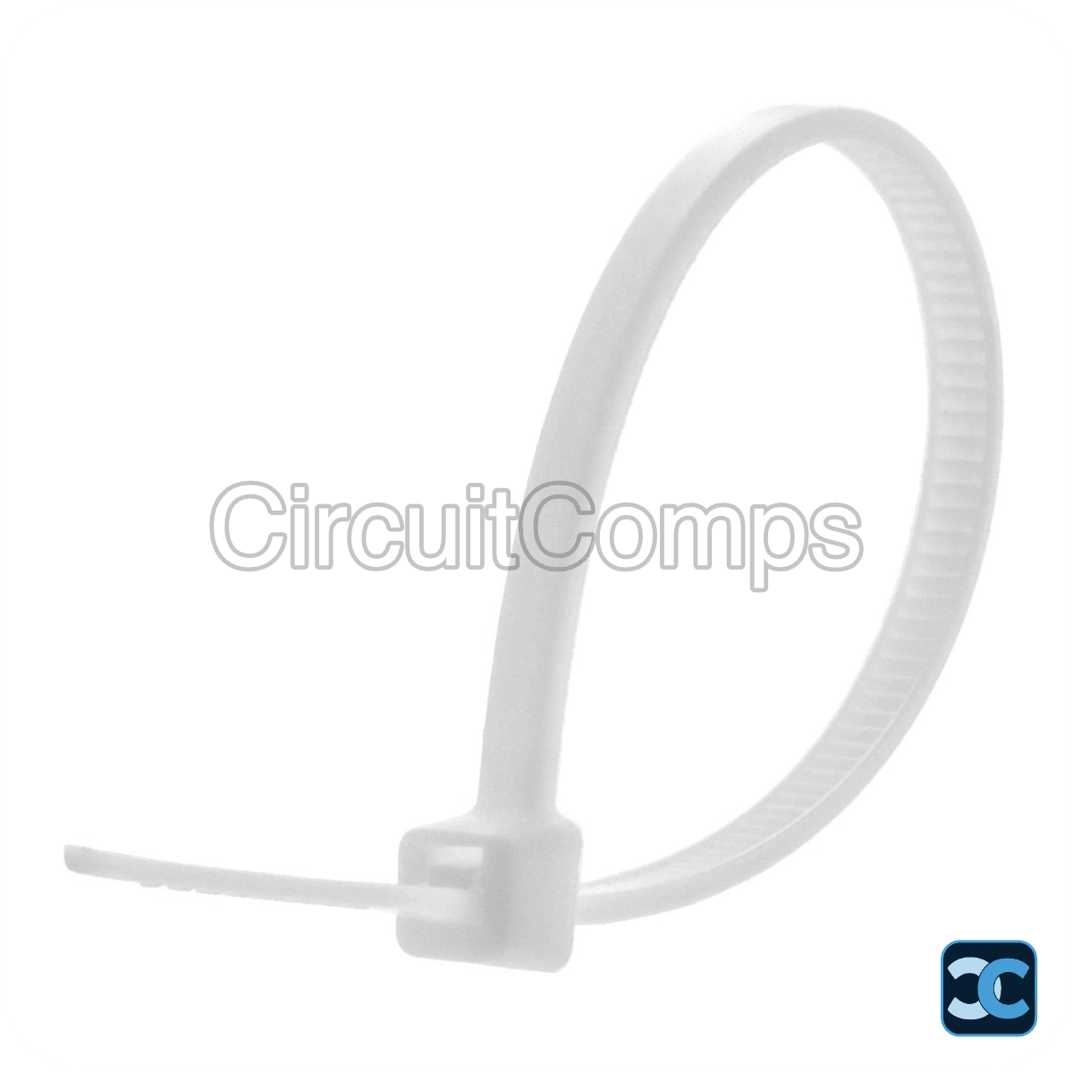 Jigo JG 100 x 2.5 Nylon Self-Locking Cable Tie 100mm 8kg Tensile Strength