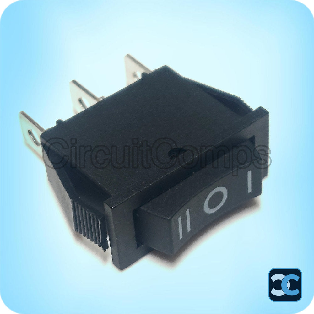 KCD3-103 Rocker Switch SPDT 3 Pin ON-OFF-ON 20A