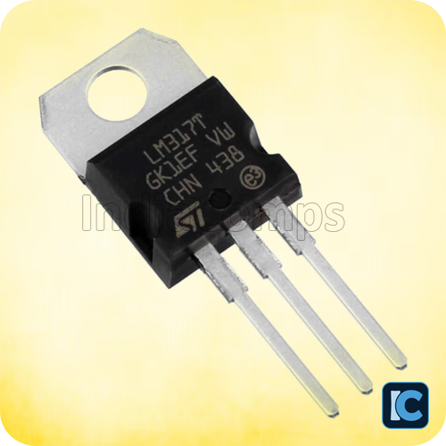 LM317T(Generic) Adjustable Voltage Regulator IC – 1.25V to 37V Output – 1.5A TO-220 Package